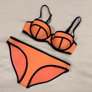 Orange Triangl Bikini